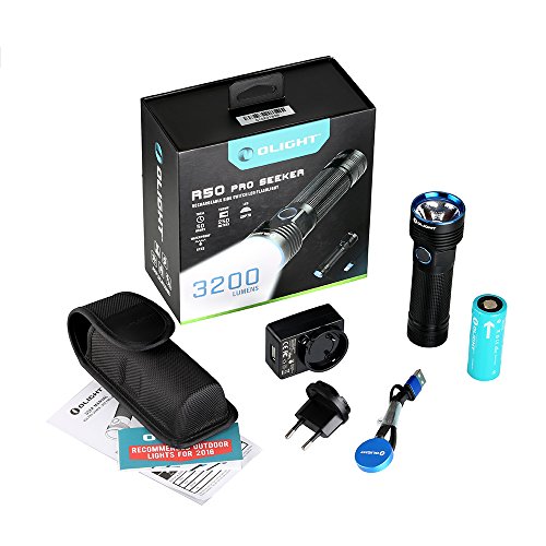 OLIGHT® R50 Pro Seeker Taschenlampe Max. 3200 Lumen 250 Meter Leuchtweite...*