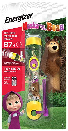 Energizer Taschenlampe für Kinder, Masha & The Bear für Kindergeburtstag...